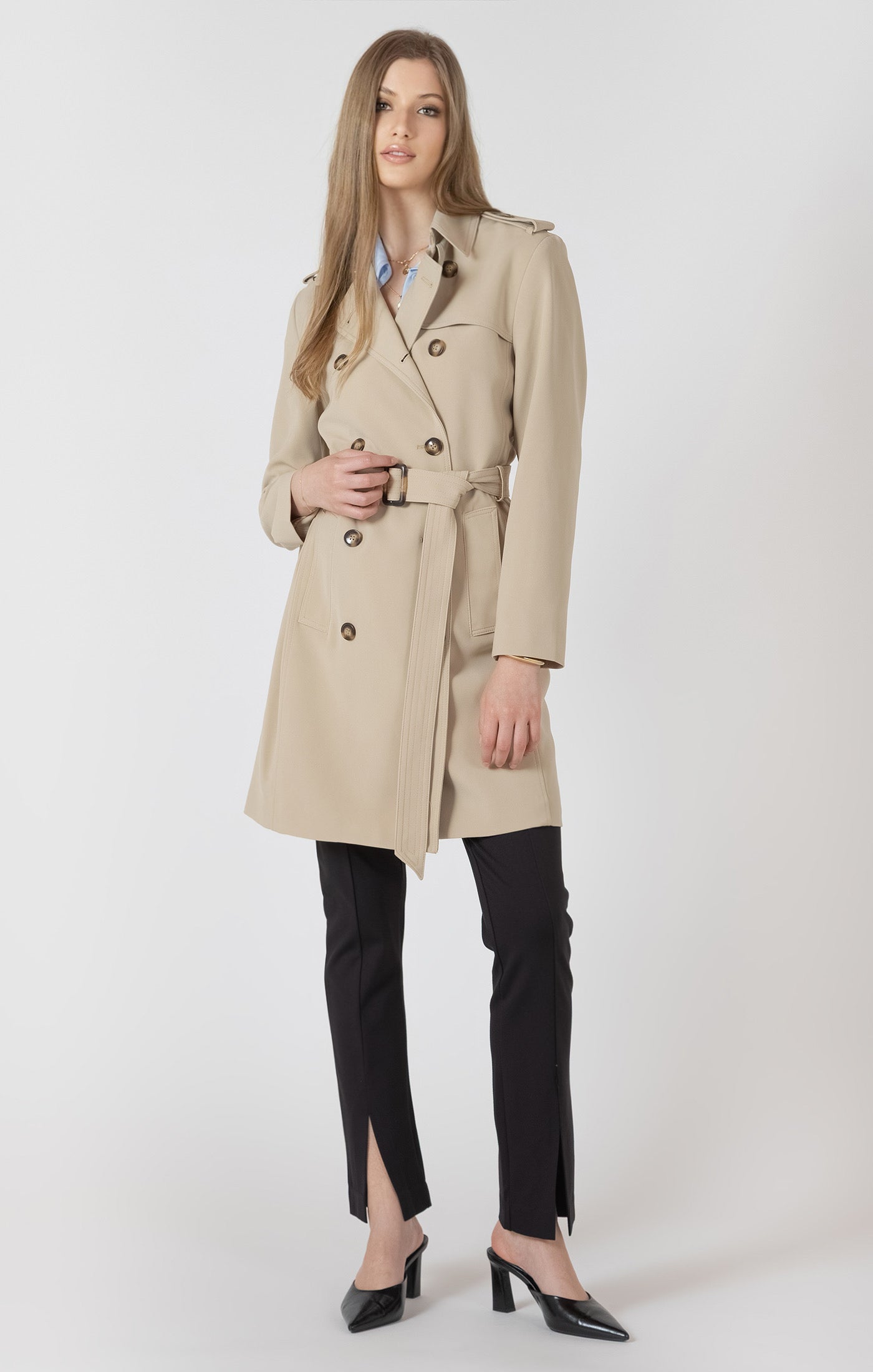 City Stroll Trench Coat by Dex
