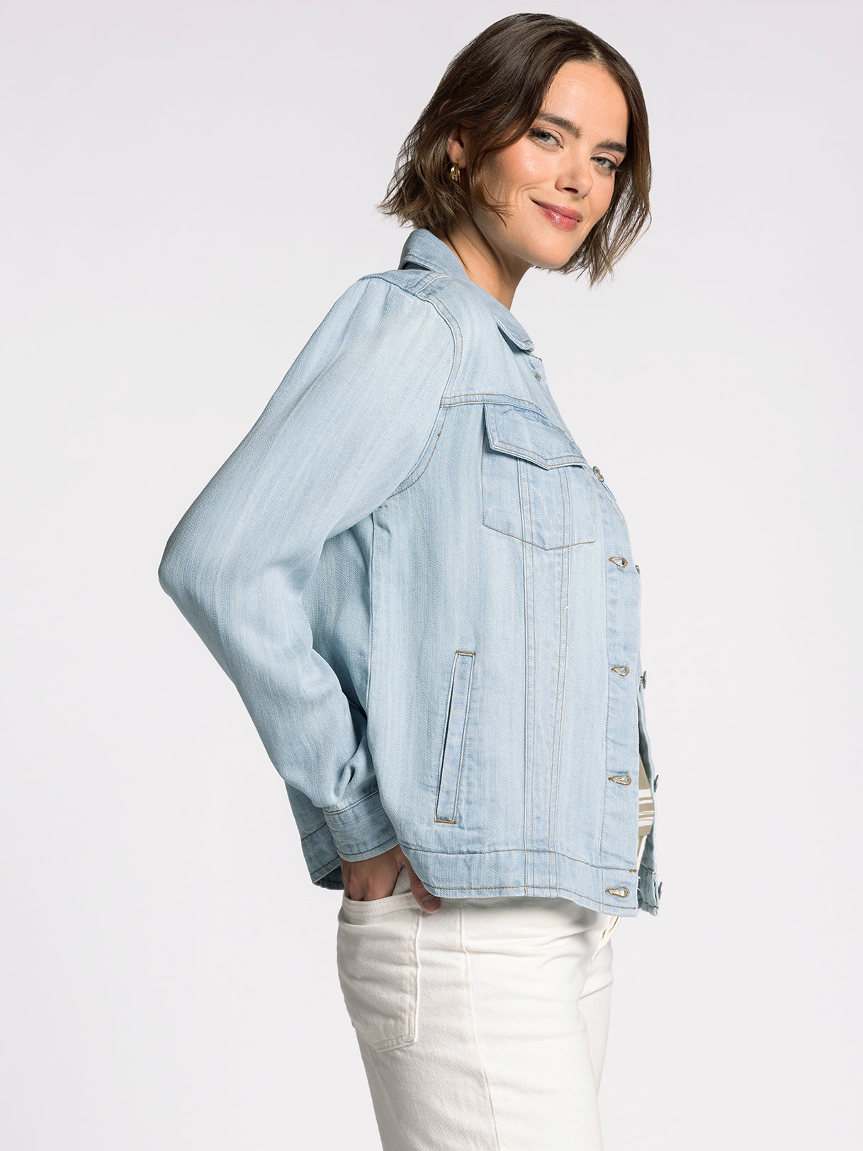 Jackie Jacket in Sun Wash by Thread & Supply