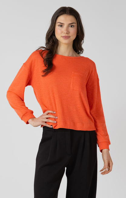 Citrus Breeze Slub Top by Dex