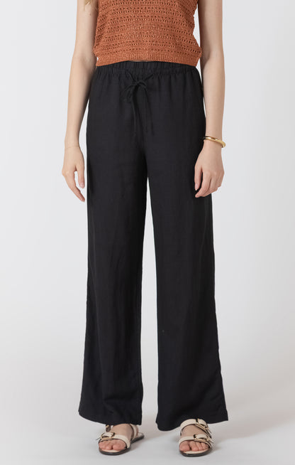 Midnight Breeze Linen Blend Pants by Dex