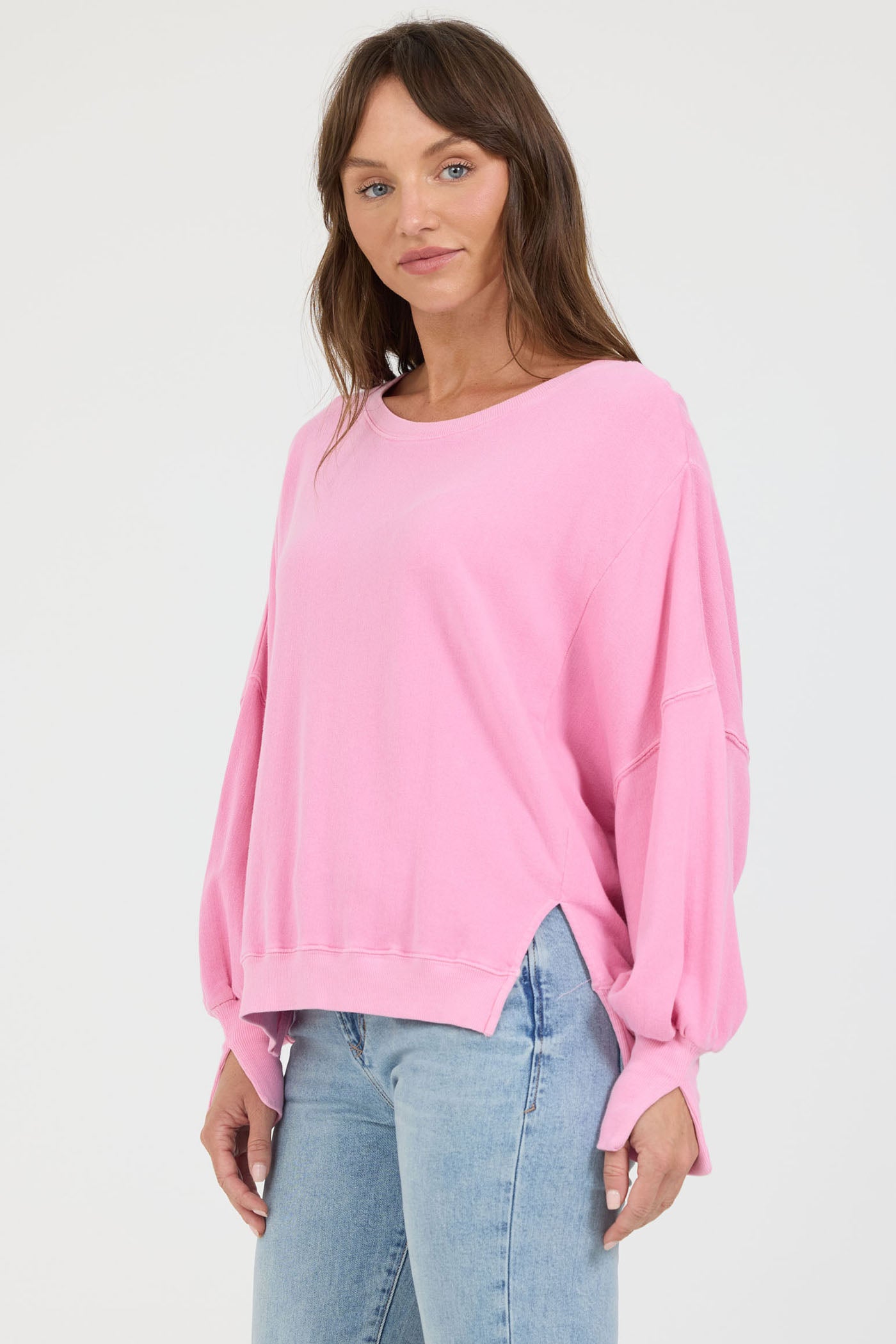 Trenton Pullover in Cashmere Rose by Dear John