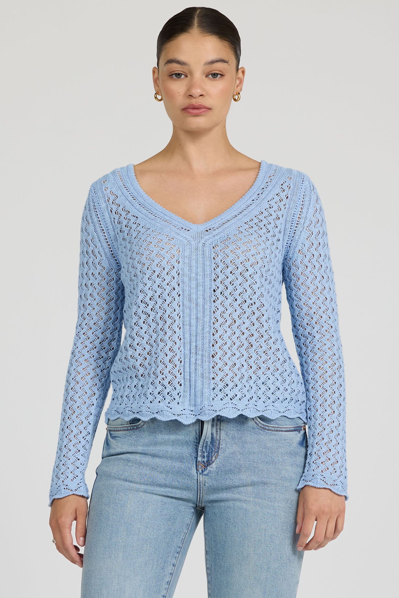 Vivi Sweater in Skyway by Dear John