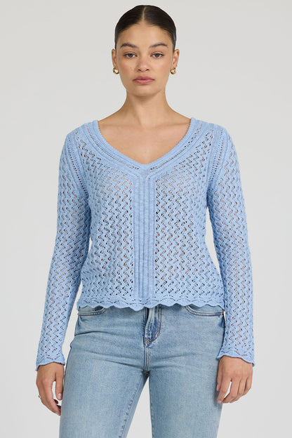 Vivi Sweater in Skyway by Dear John
