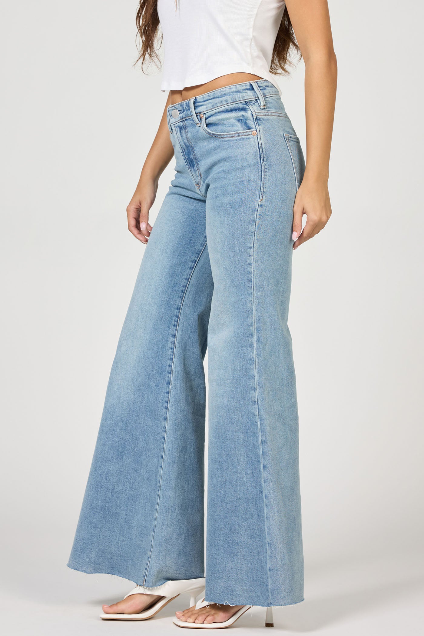 Hendrix Mid Rise Jeans in Hillcress by Dear John