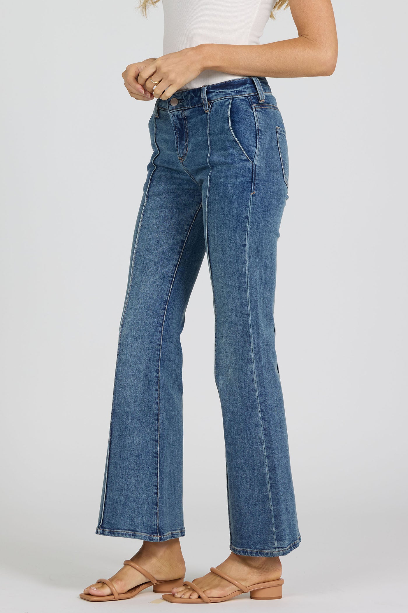 Florence Mid Rise Jeans in Prenma by Dear John