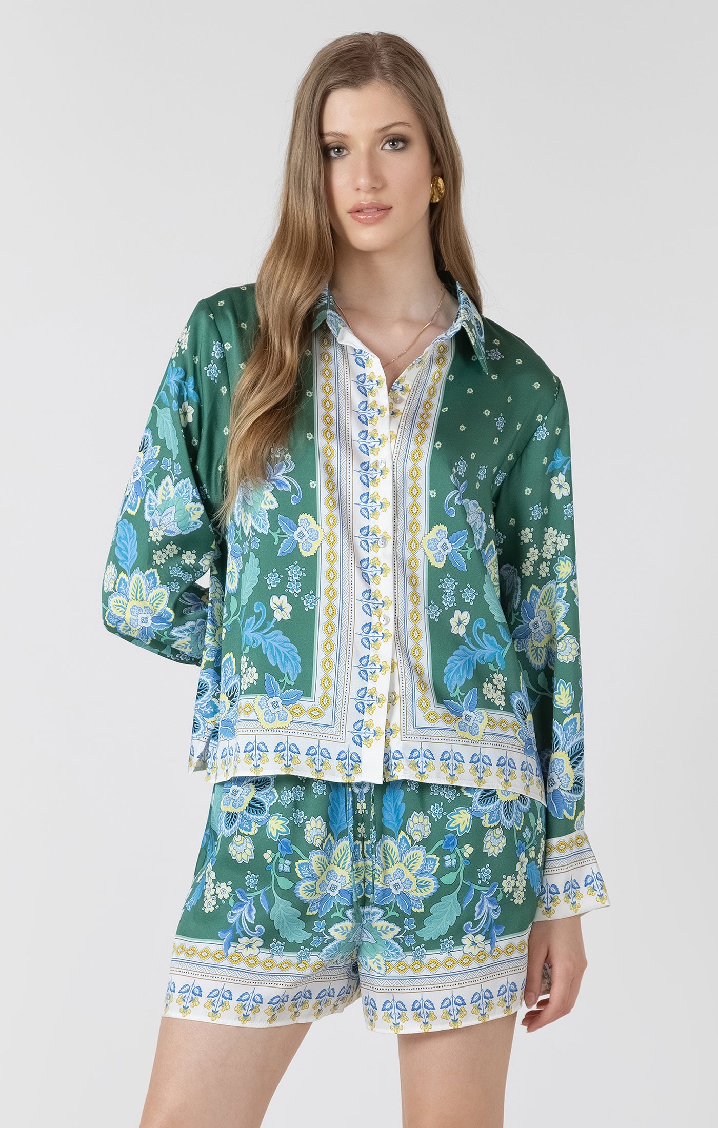 Riviera Garden Blouse by Dex
