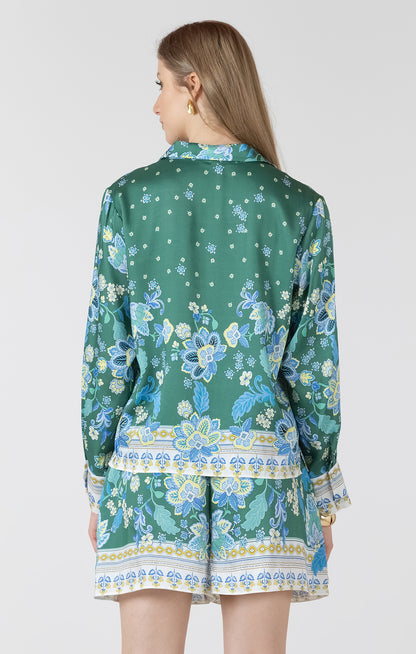 Riviera Garden Blouse by Dex