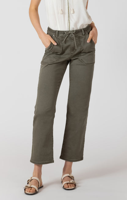 Everyday Twill Pants in Army Green by Dex