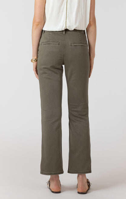 Everyday Twill Pants in Army Green by Dex