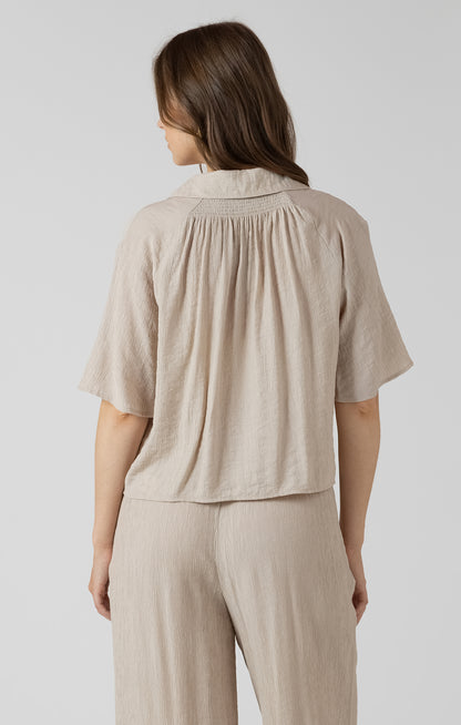 Desert Daydream Top in Light Oyster by Dex