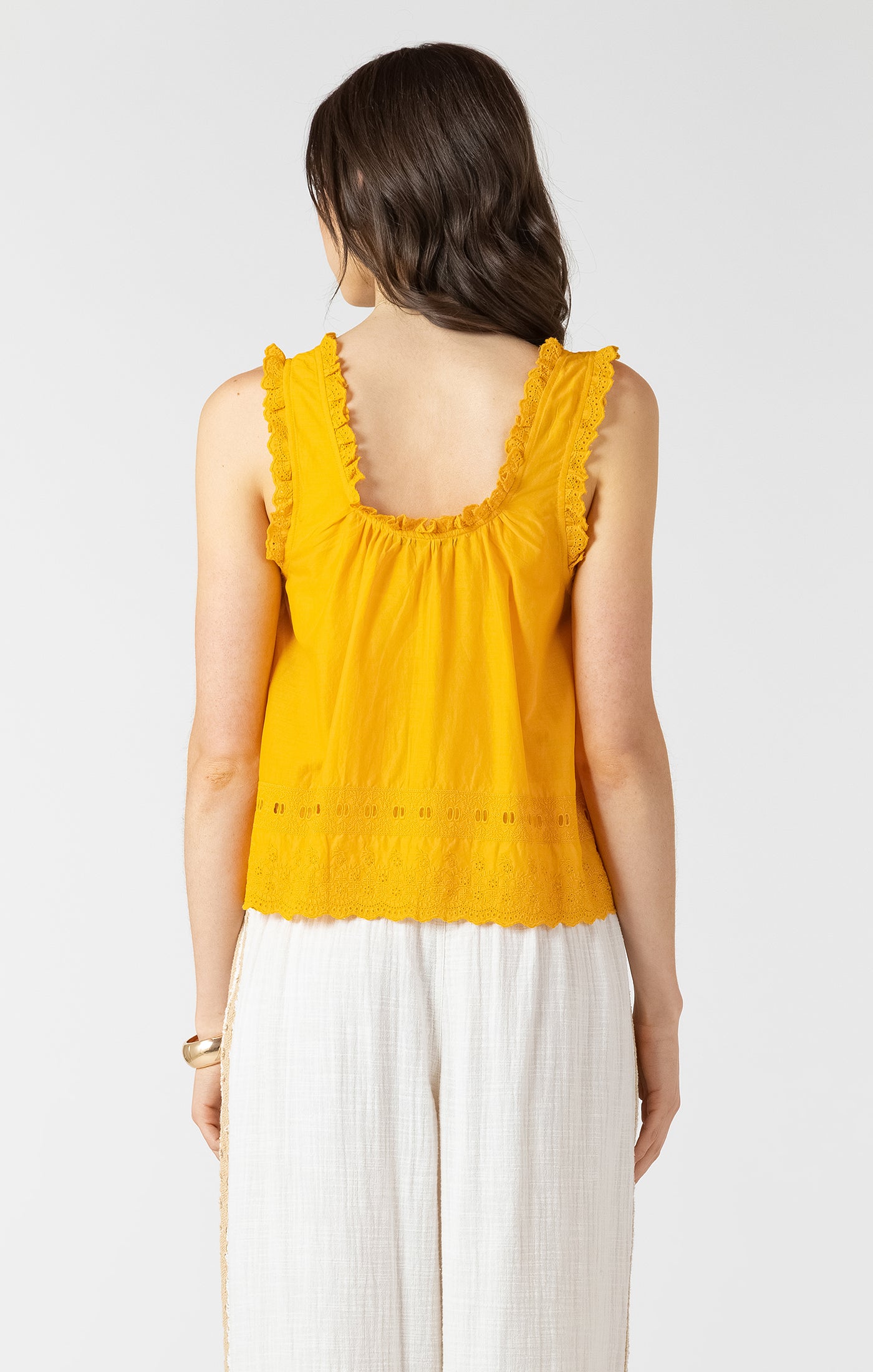 Shine On Tank in Sunflower by Dex
