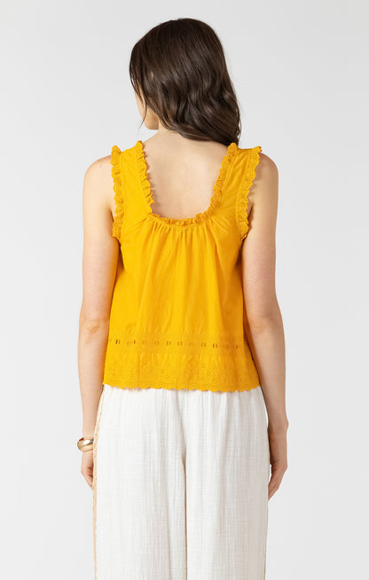 Shine On Tank in Sunflower by Dex