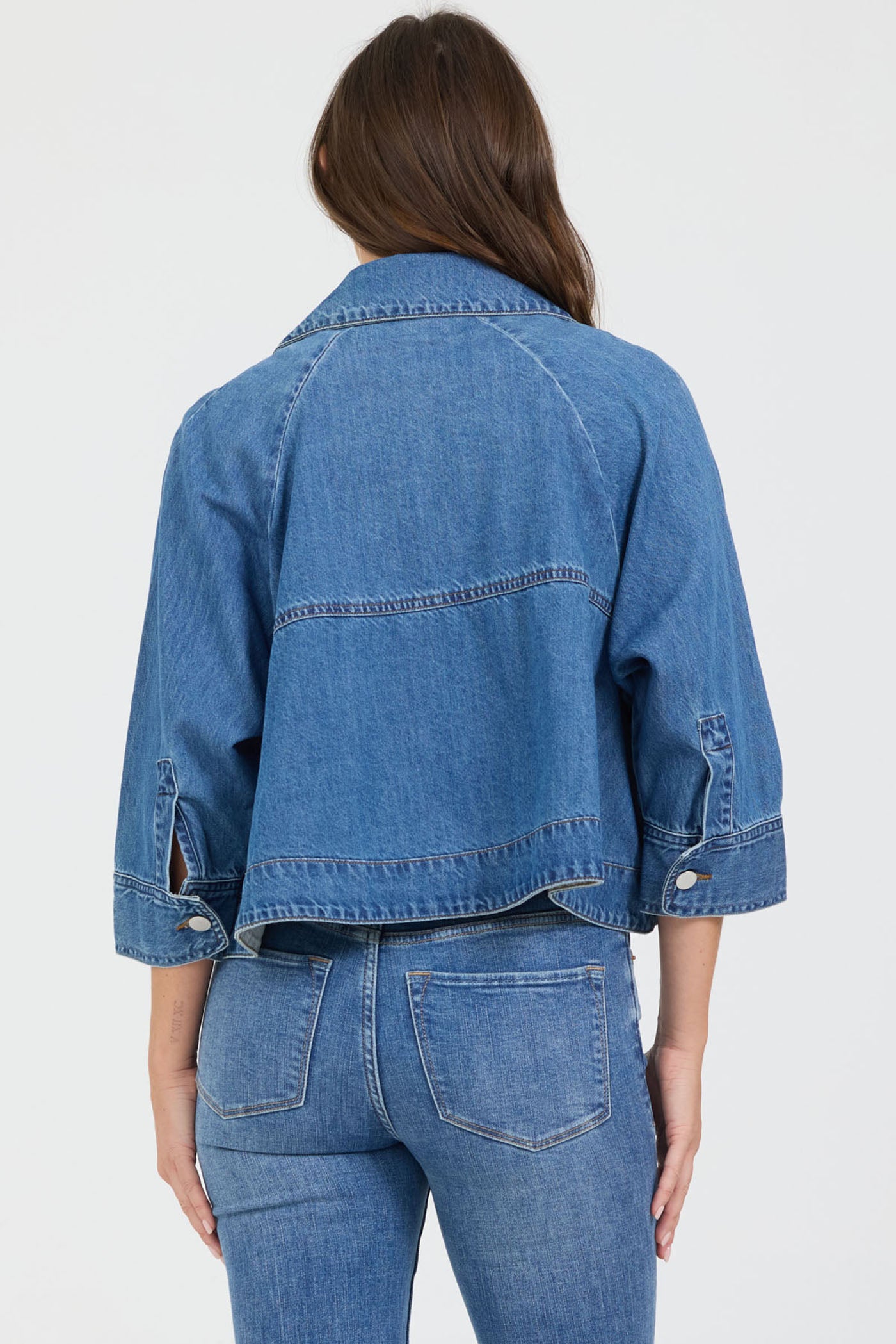 Cristo Denim Jacket in Mid Blue by Dear John