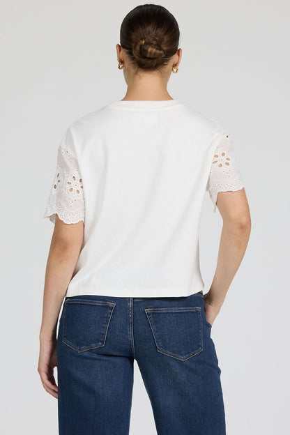Maddox Top in Riviera White by Dear John