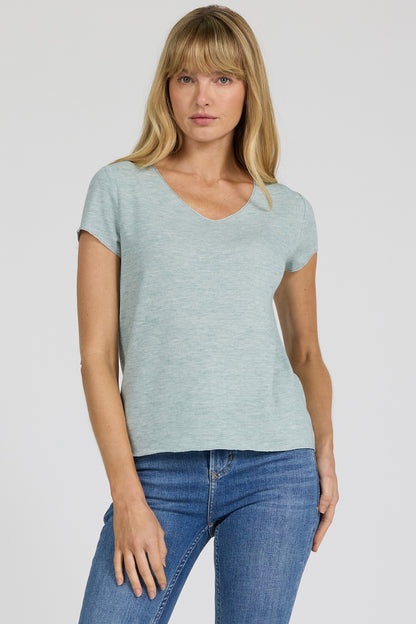 Aisha Top in Milky Blue by Dear John