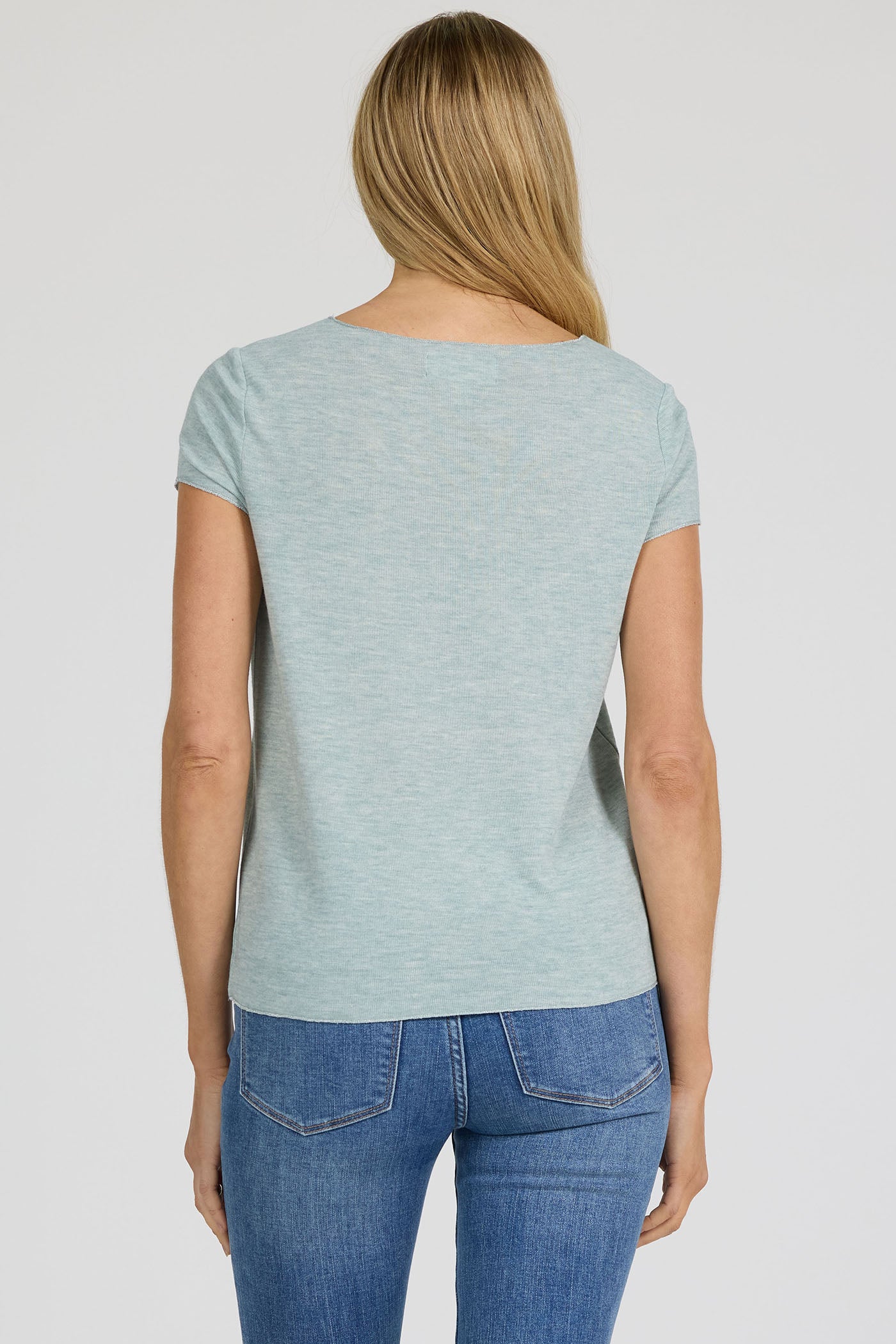 Aisha Top in Milky Blue by Dear John