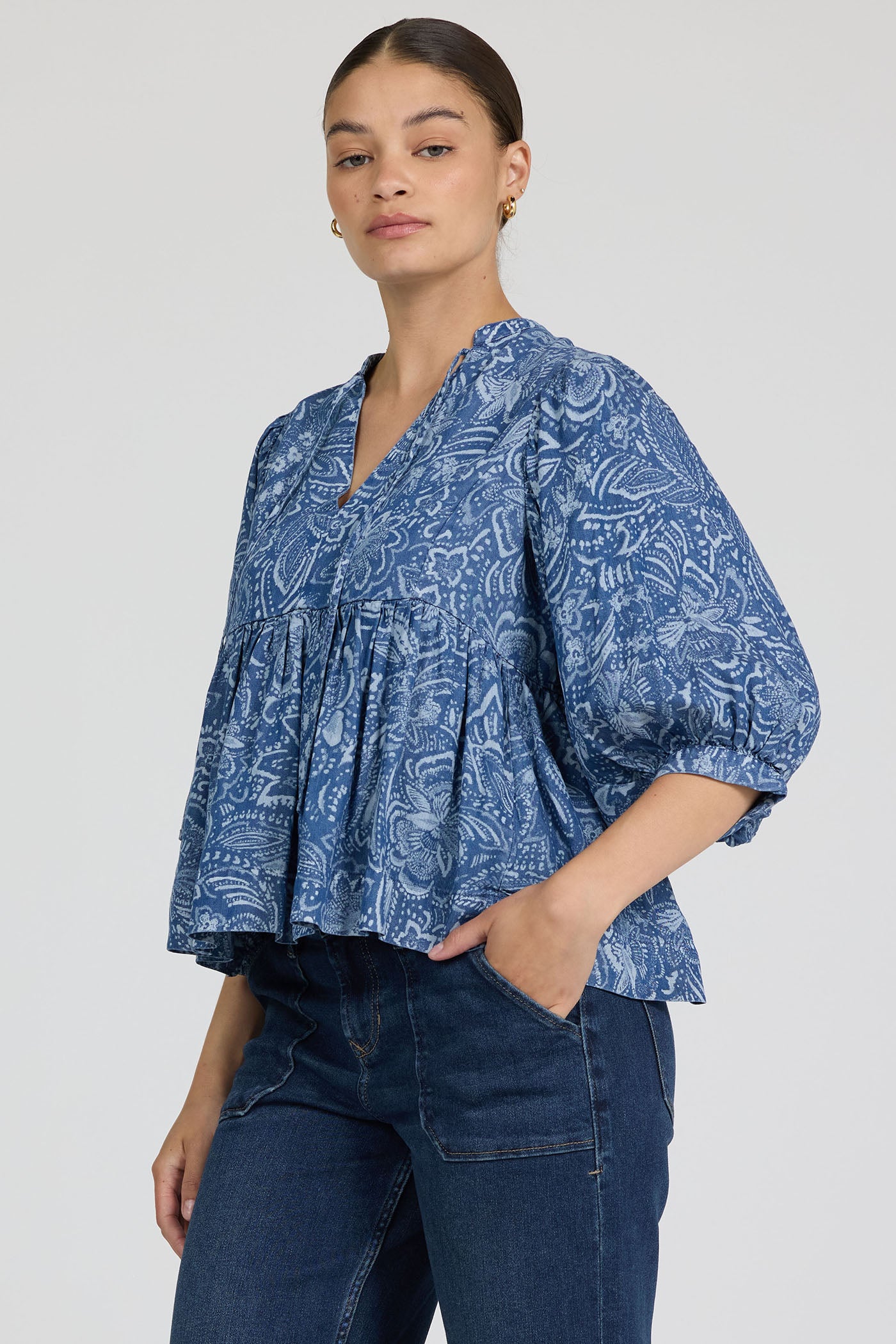 Malia Top in Avalon by Dear John