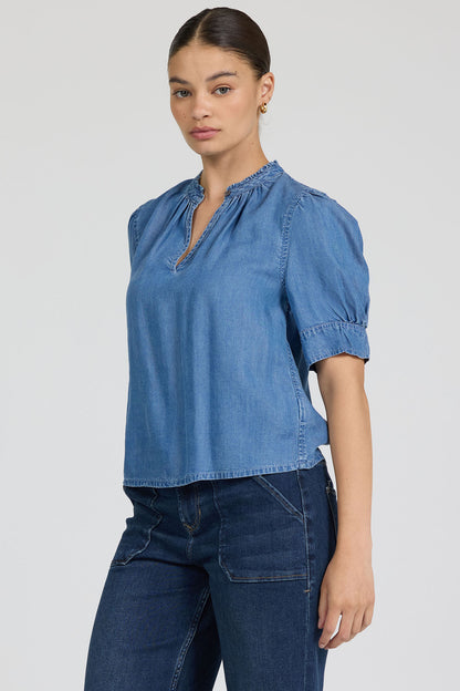 Sammi Top in Imperial Blue by Dear John