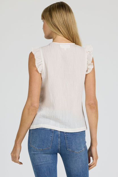 Nicola Top in Egret by Dear John