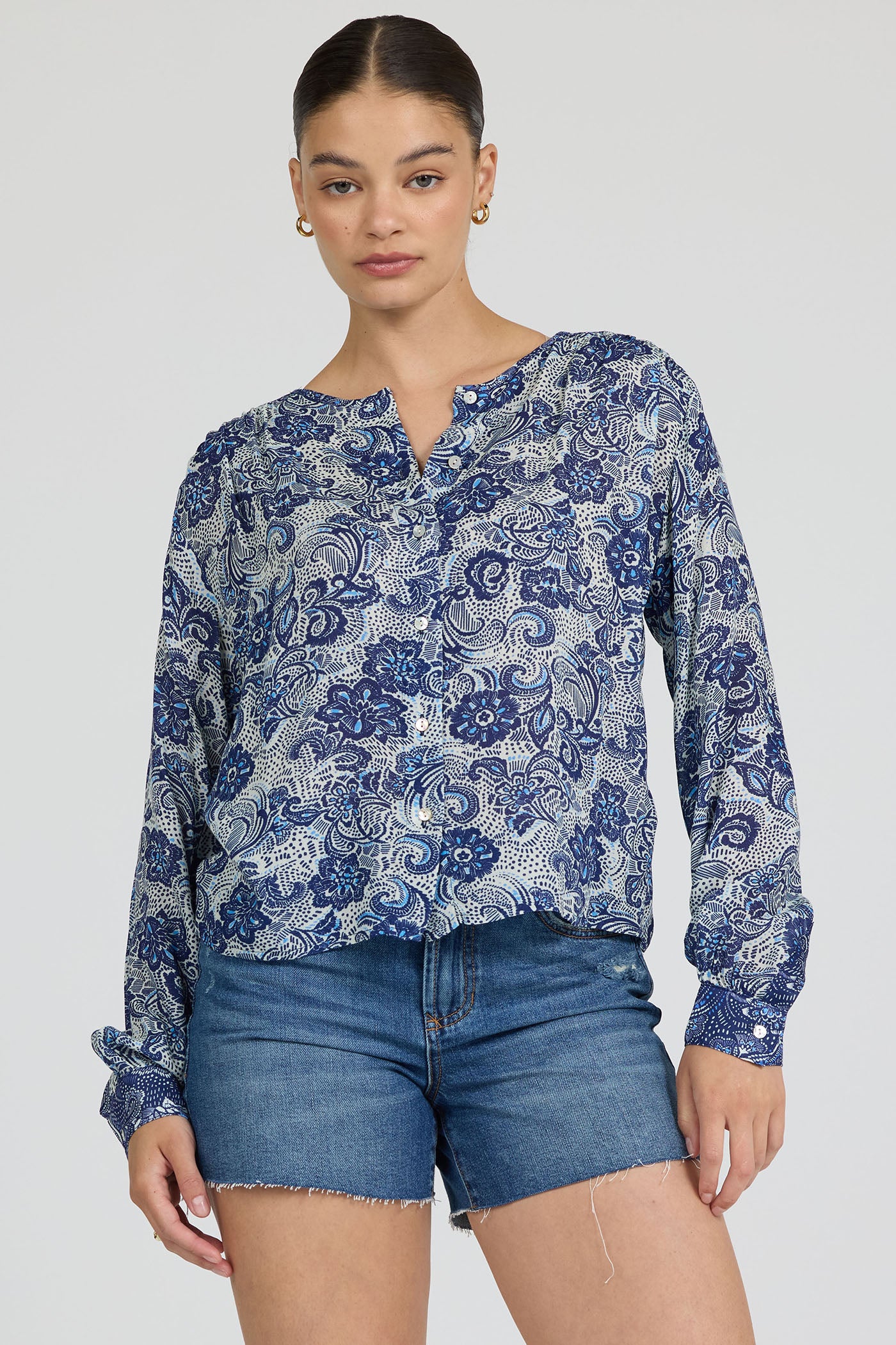 Jess Top in Inverted Regatta by Dear John
