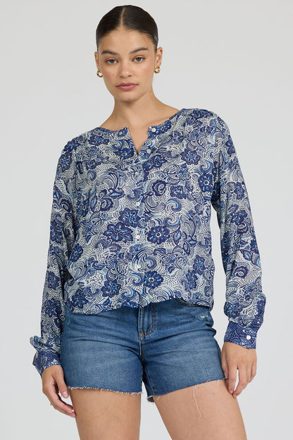 Jess Top in Inverted Regatta by Dear John