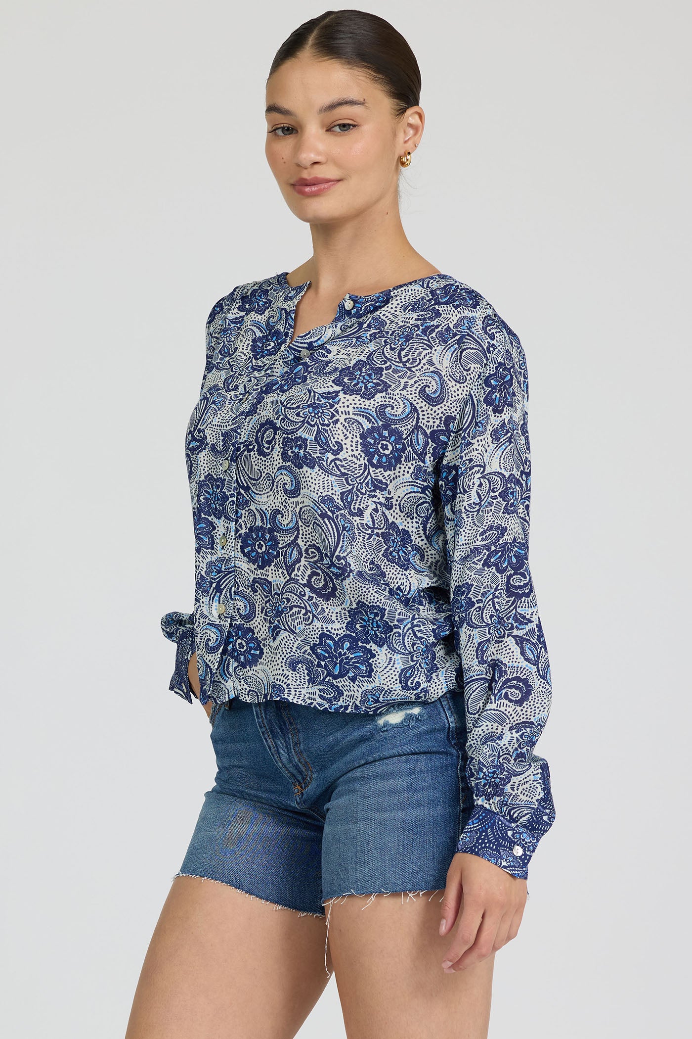 Jess Top in Inverted Regatta by Dear John