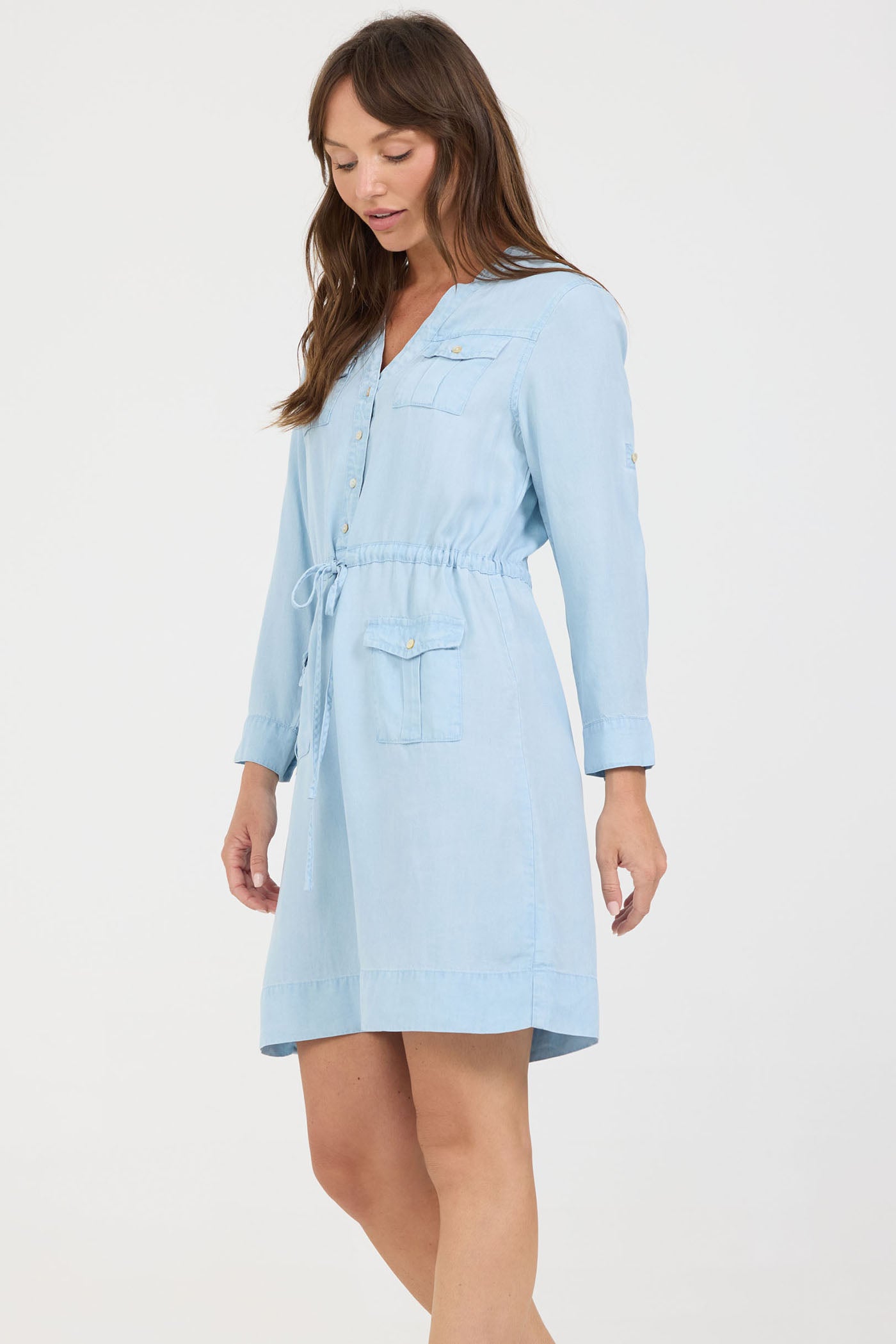 Letty Dress in Carolina Blue by Dear John