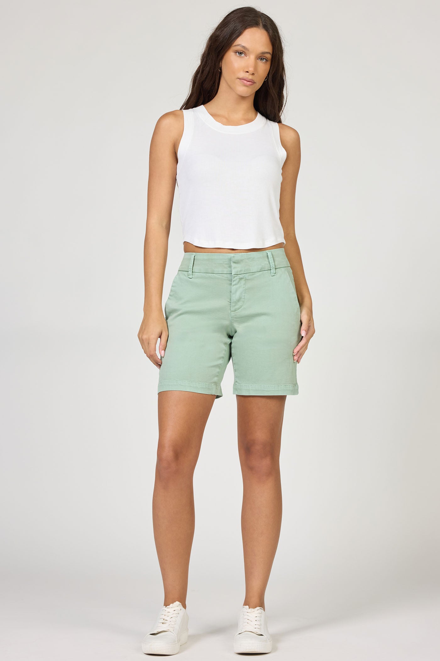 South Hampton Shorts in Iceberg Green by Dear John