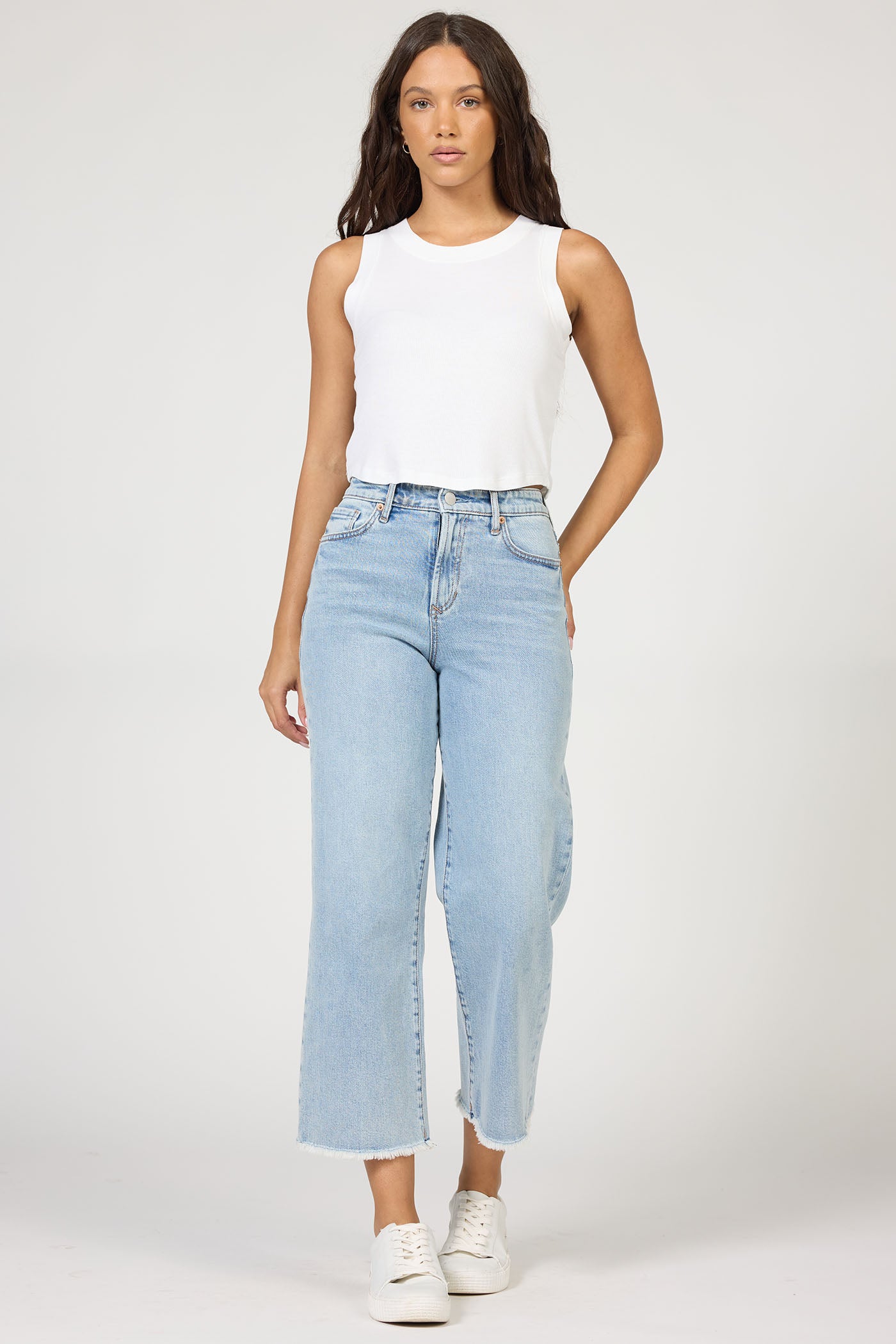 Holly High Rise Jeans in Sunset Blue by Dear John