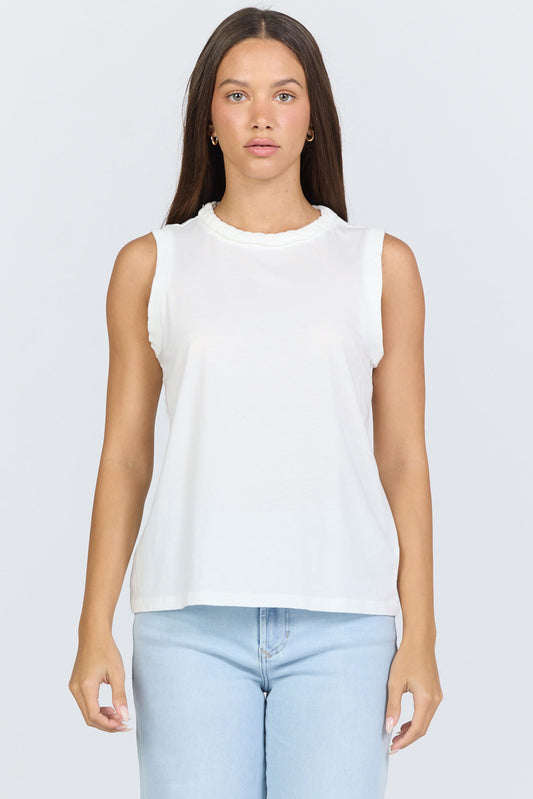 Marina Tank in White by Dear John