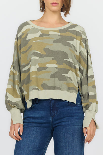 Trenton Pullover in Riviera Camo by Dear John