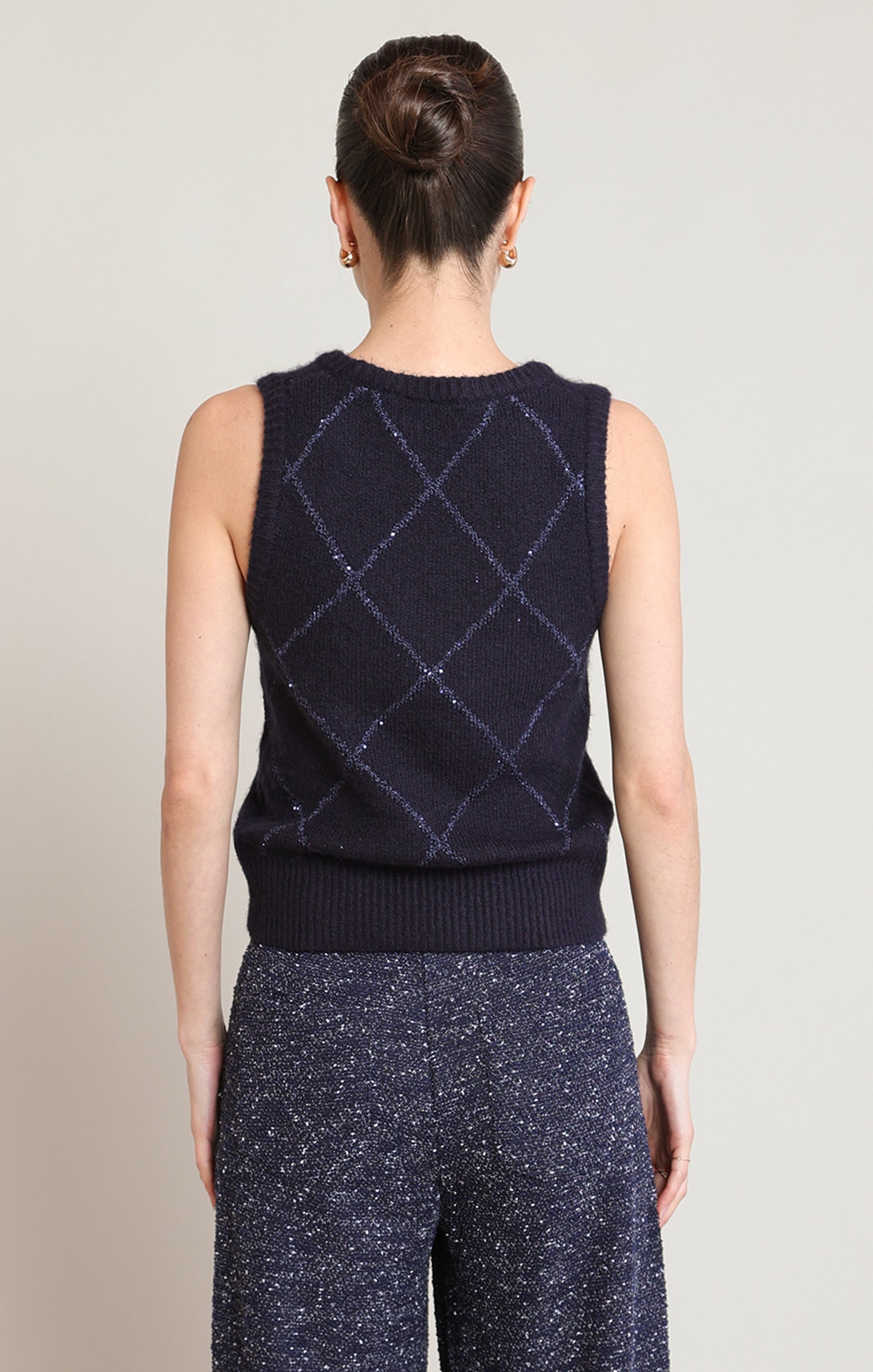 After Dark Sweater Vest by Dex