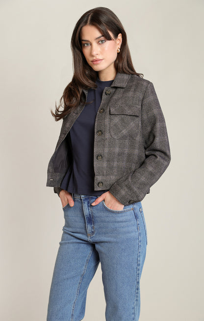 Uptown Plaid Jacket by Dex