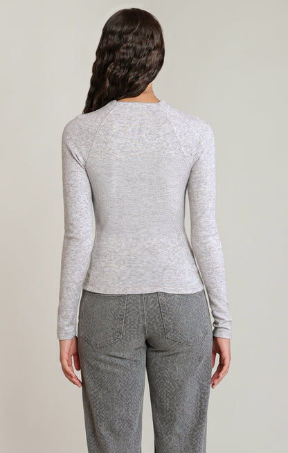 Everyday Essential Top in Heather Grey by Dex