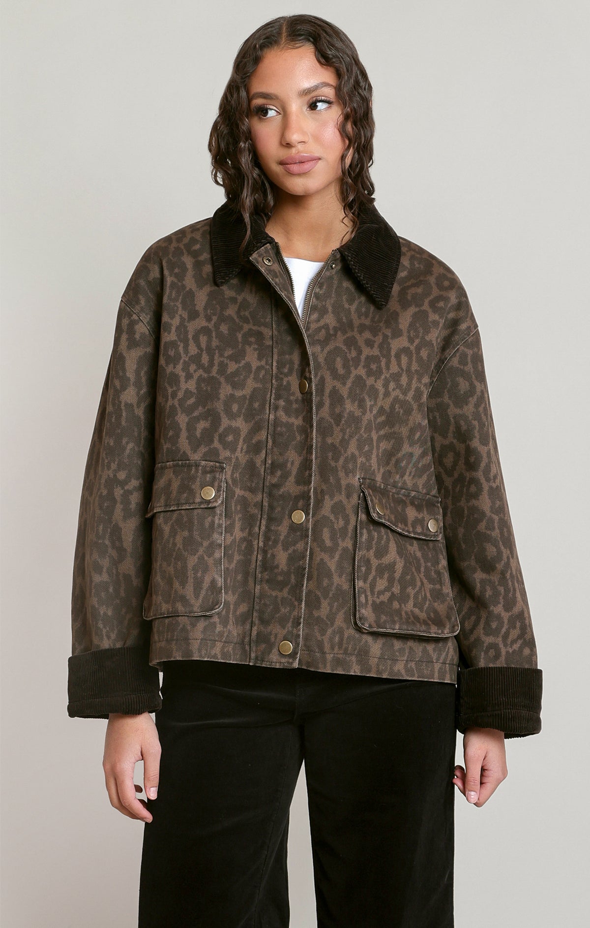 Fierce & Free Jacket Leopard Jacket by Dex