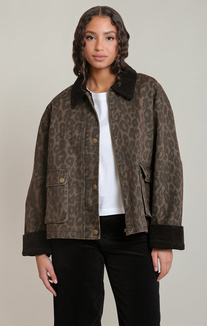 Fierce & Free Jacket Leopard Jacket by Dex