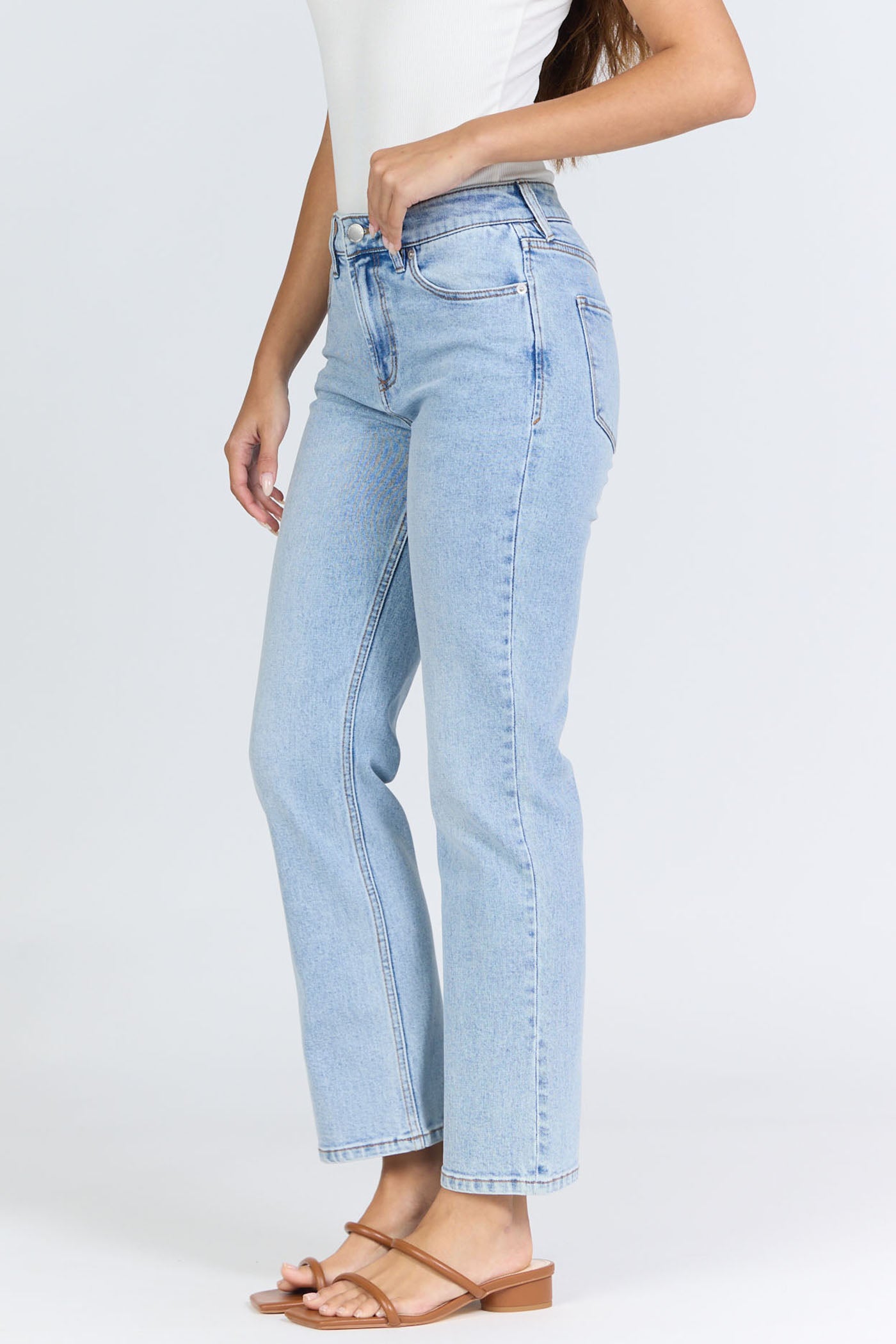 Anika Mid Rise Jeans in Tribute by Dear John