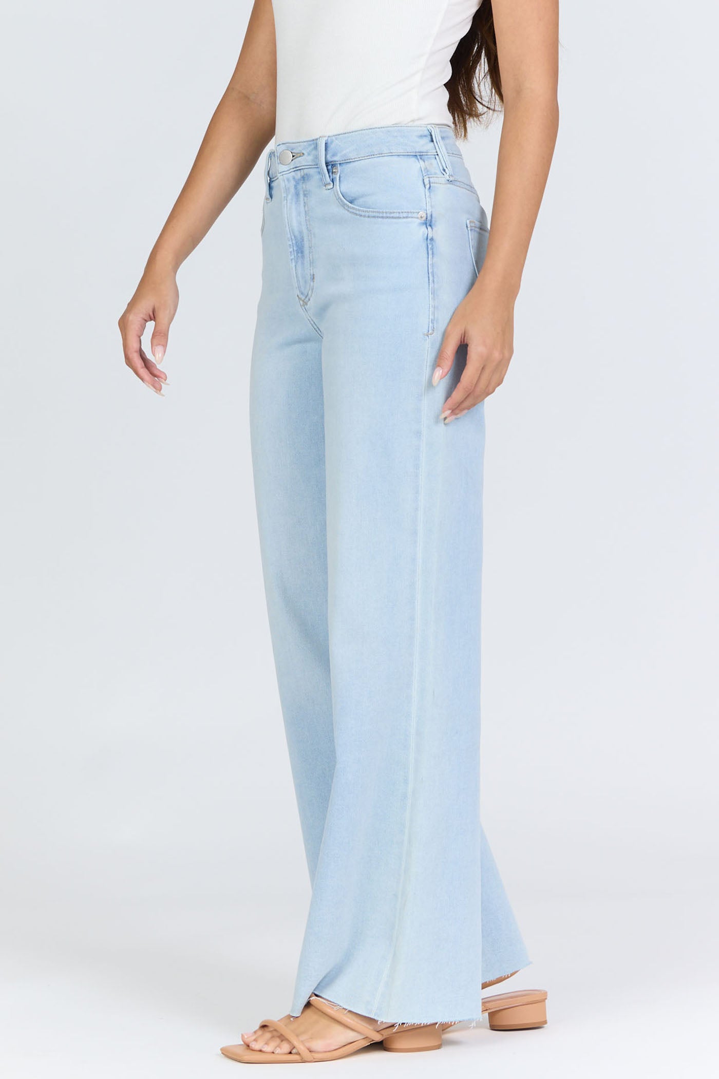 Fiona High Rise Jeans in Rain Drop by Dear John
