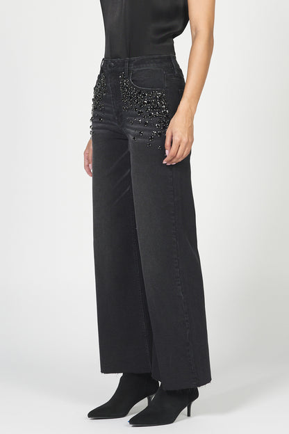 Fiona Black Sparkle Jeans by Dear John