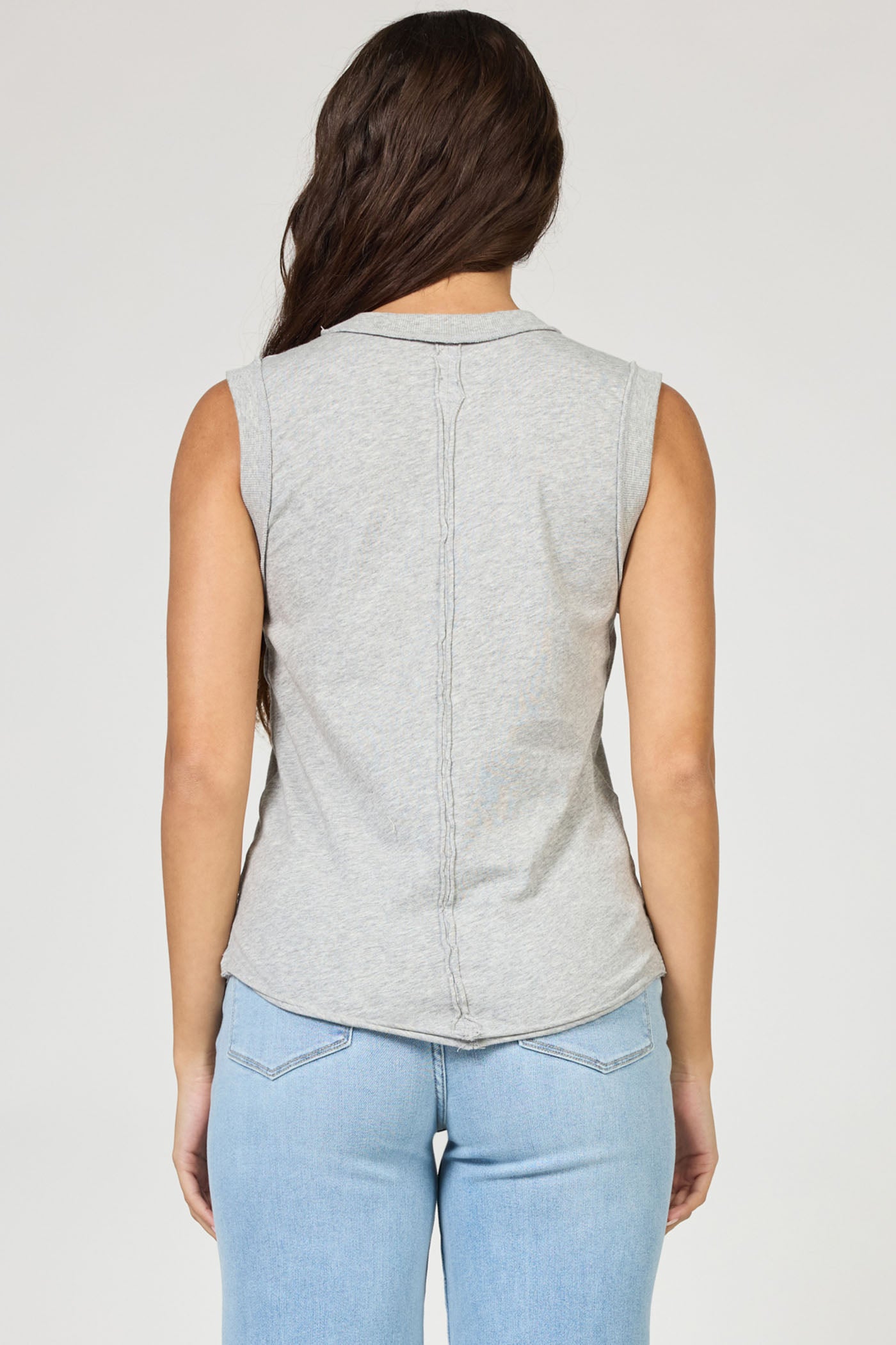 Zo Tank in Heather Grey by Dear John