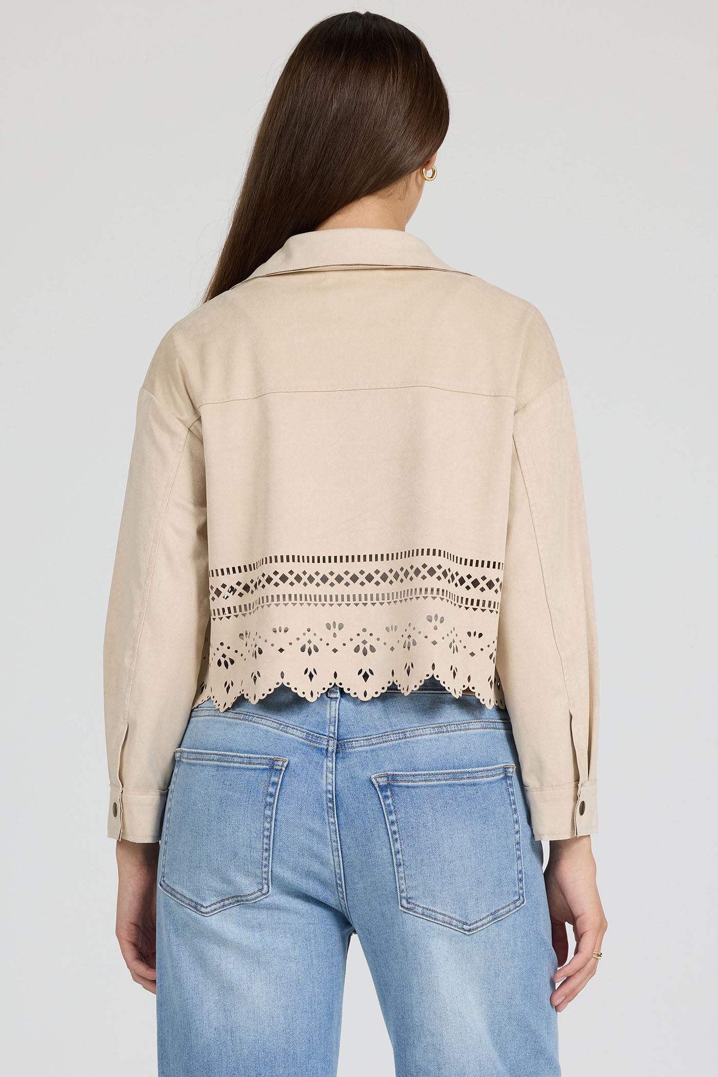 Retta Faux Suede Jacket by Dear John