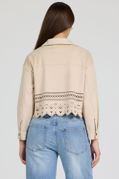 Retta Faux Suede Jacket by Dear John