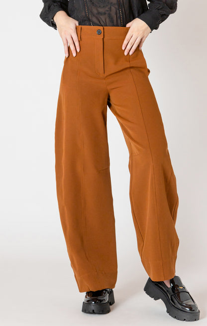 Espresso Run Barrel Pants by Dex
