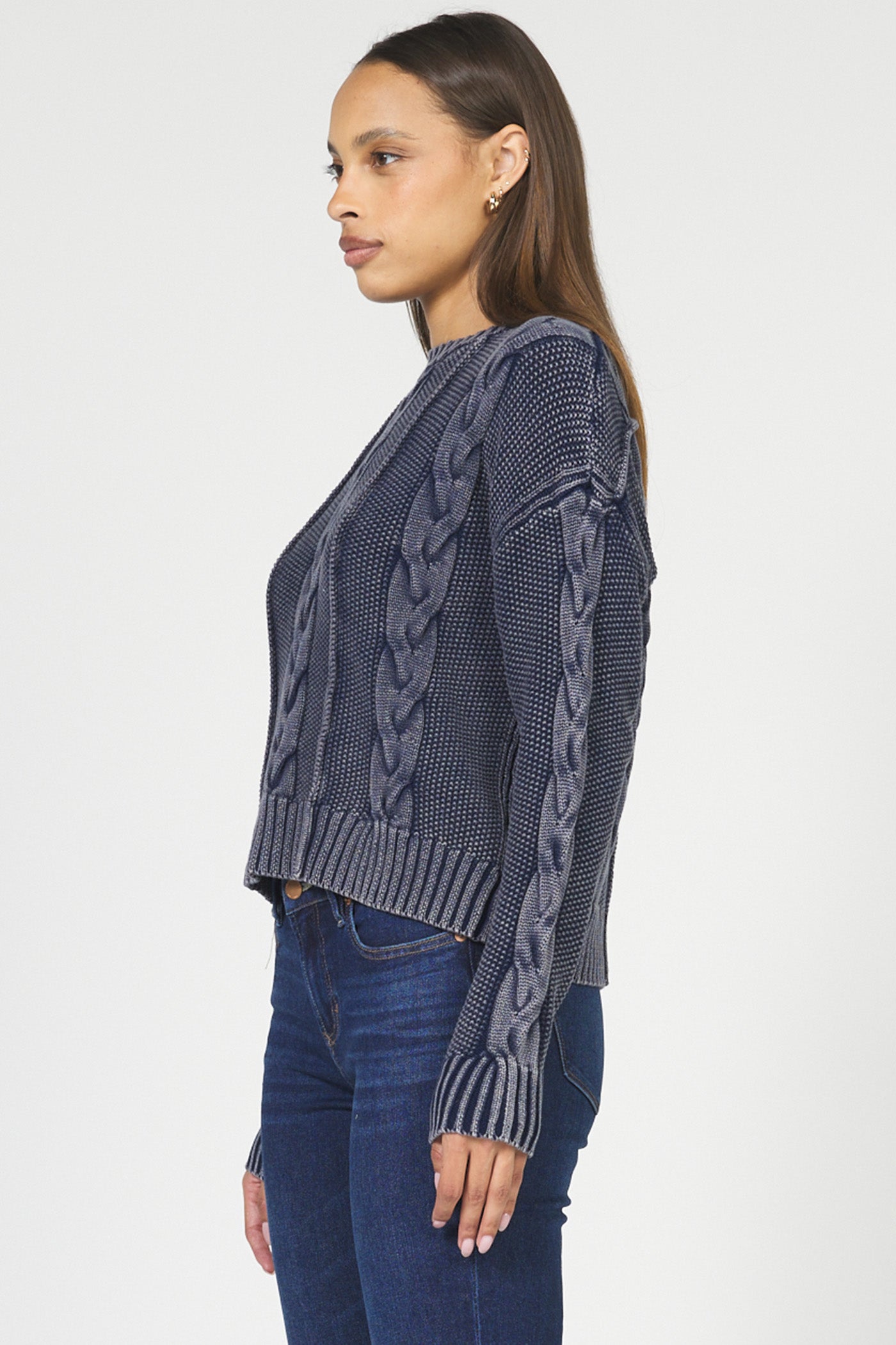 Yolani Sweater in Imperial Blue by Dear John