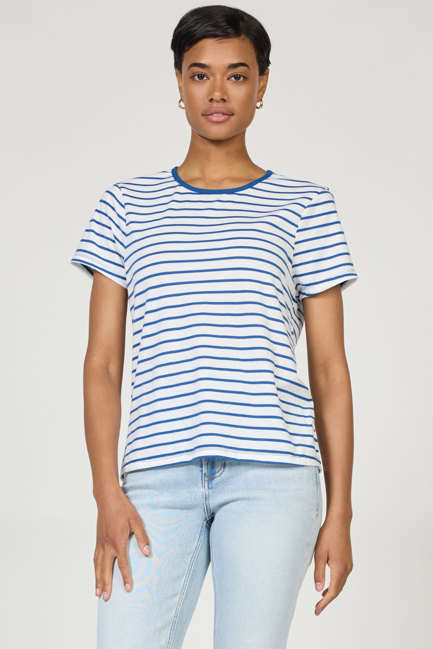 Unity Tee in Riviera Stripe by Dear John
