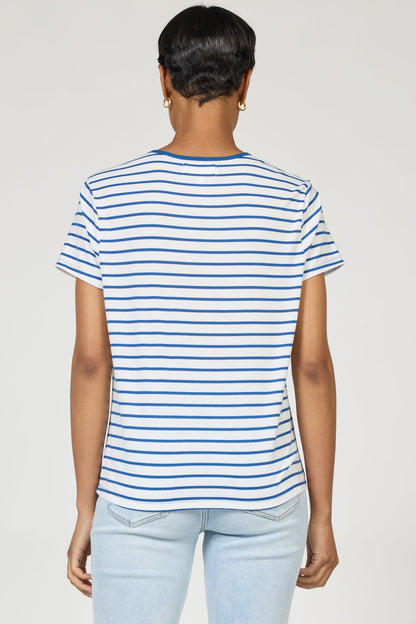 Unity Tee in Riviera Stripe by Dear John