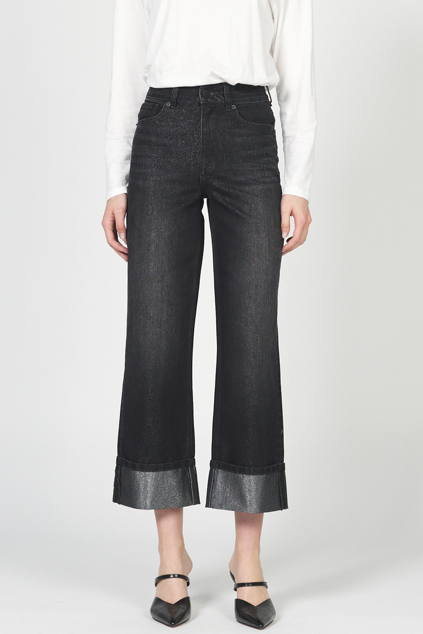 Holly High Rise in Black Gem by Dear John