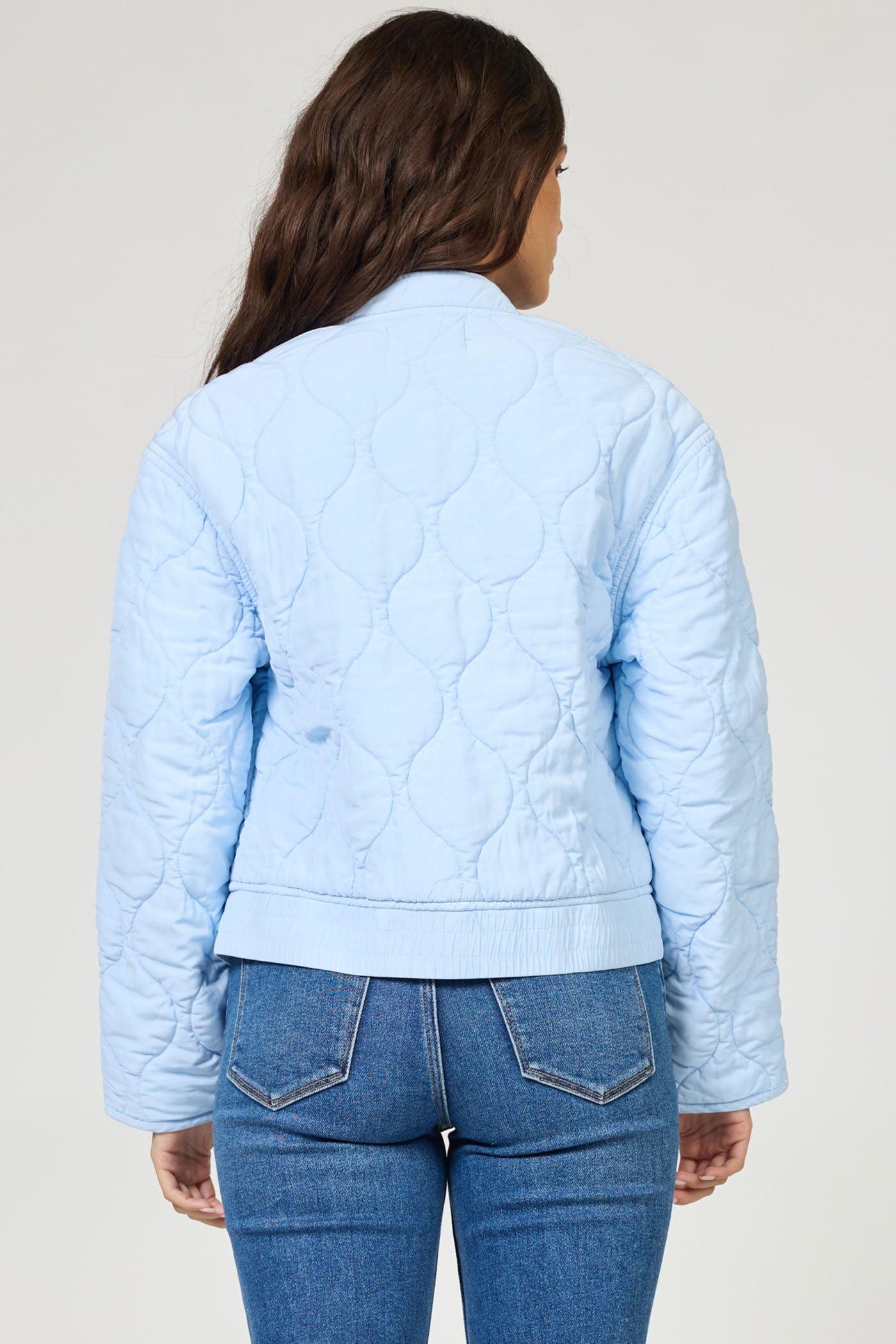 Maverick Quilted Jacket in Skyway by Dear John