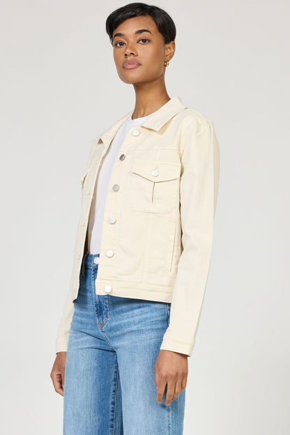 Ainsley Denim Jacket in Wheat by Dear John