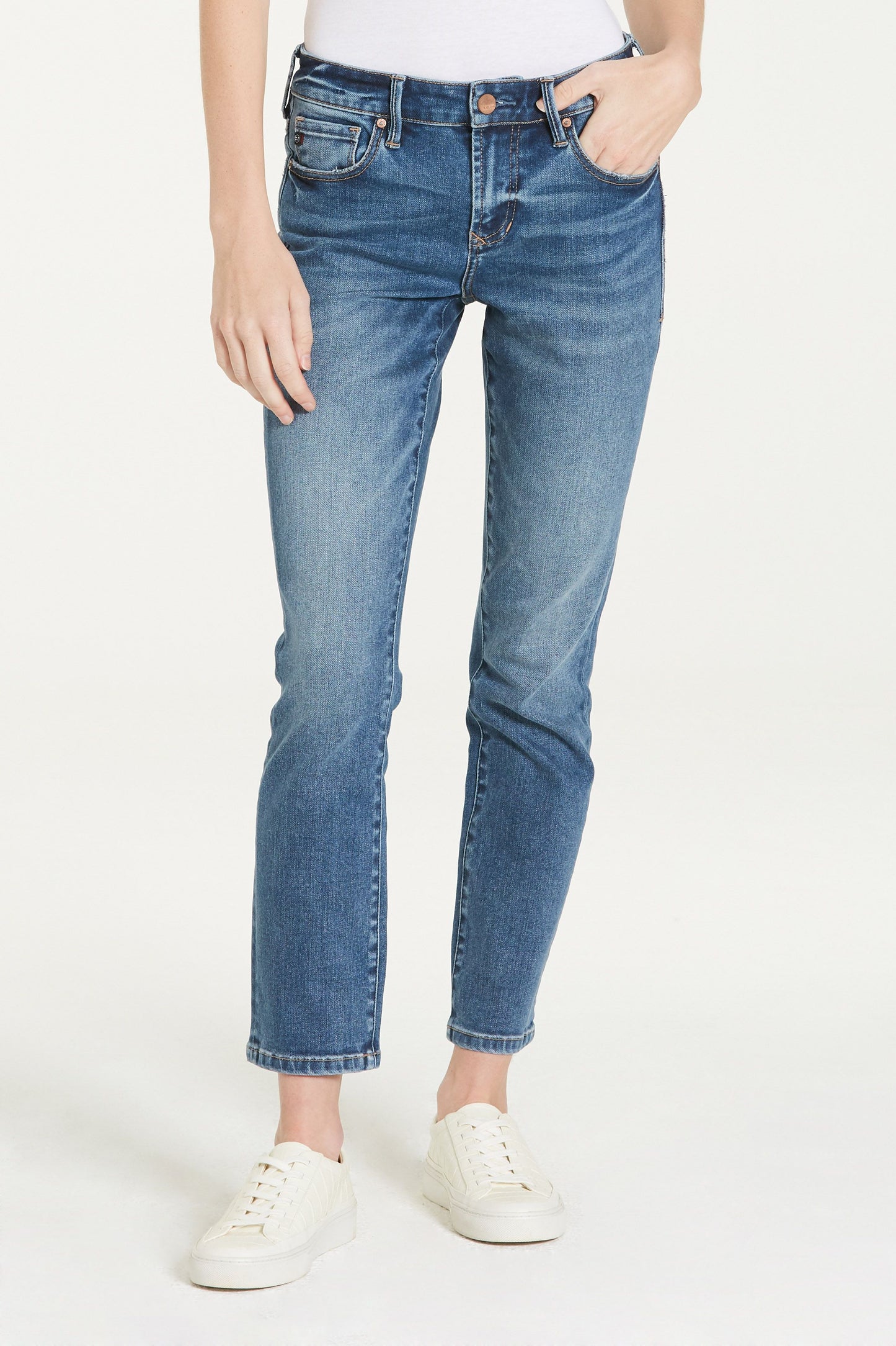 Blaire Mid Rise Jeans in South Bay by Dear John